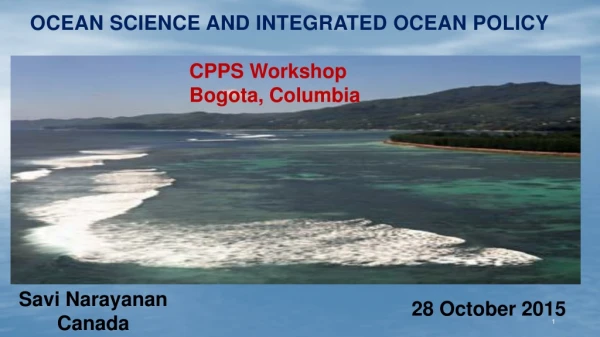 Ocean Science and Integrated Ocean Policy