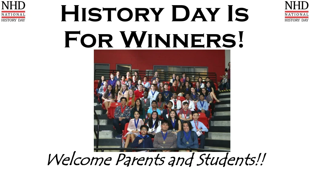 history day is for winners