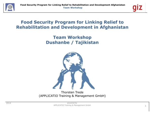 Food Security Program for Linking Relief to Rehabilitation and Development in Afghanistan