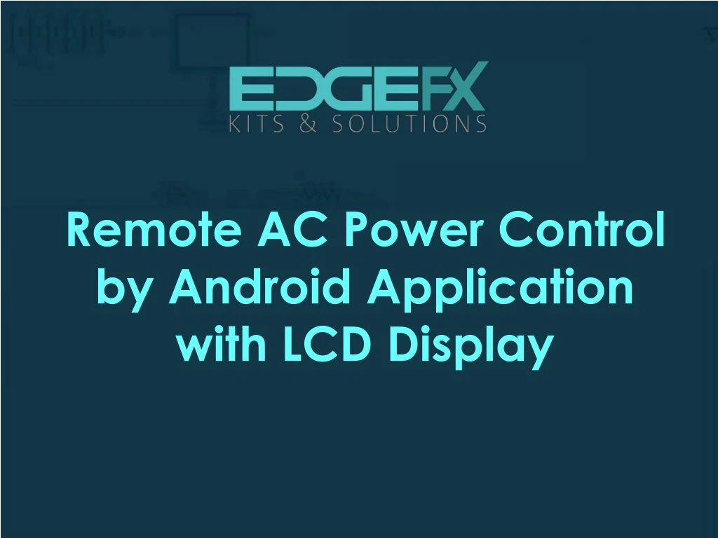 remote ac power control by android application