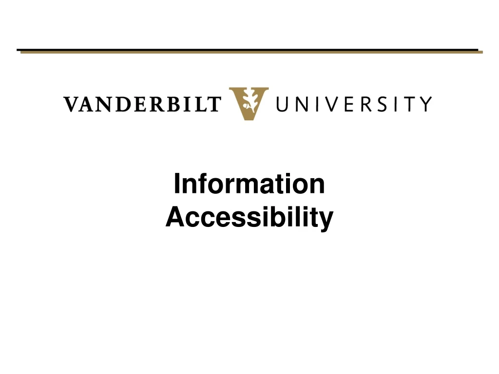 information accessibility