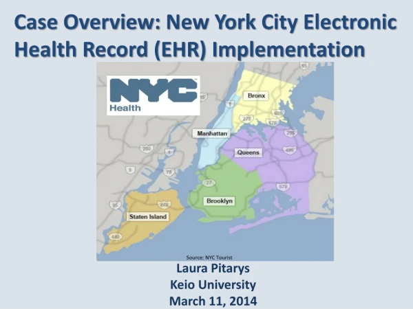 Case Overview: New York City Electronic Health Record (EHR) Implementation