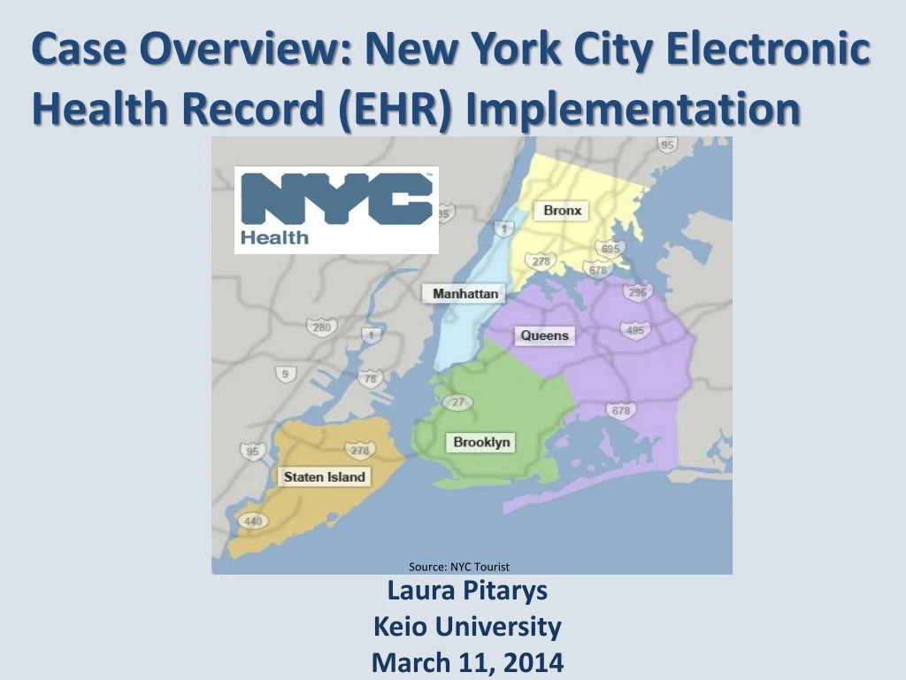 case overview new york city electronic health record ehr implementation