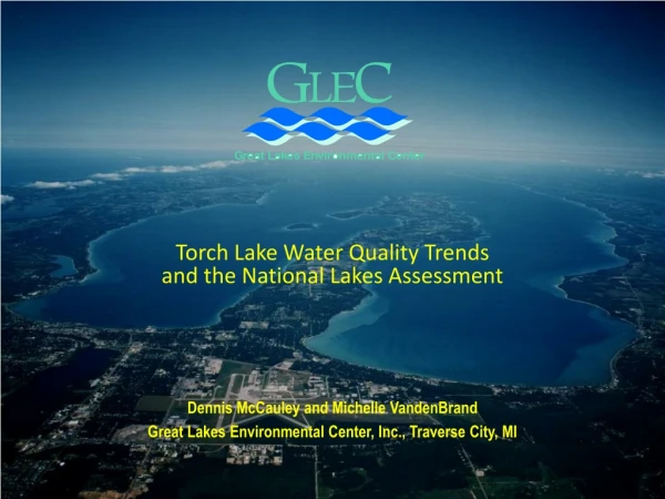 Torch Lake Water Quality Trends and the National Lakes Assessment