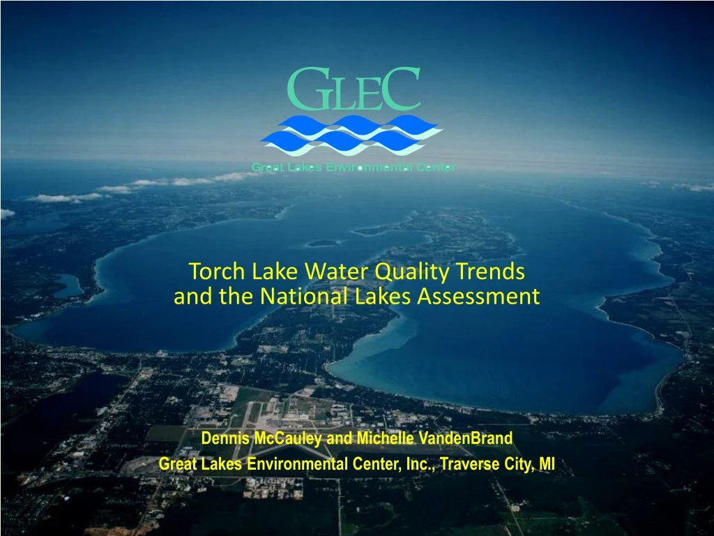 torch lake water quality trends and the national