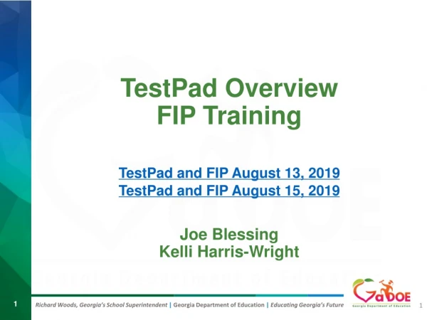 TestPad (in SLDS) Item and test content in TestPad