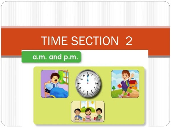 TIME SECTION 2