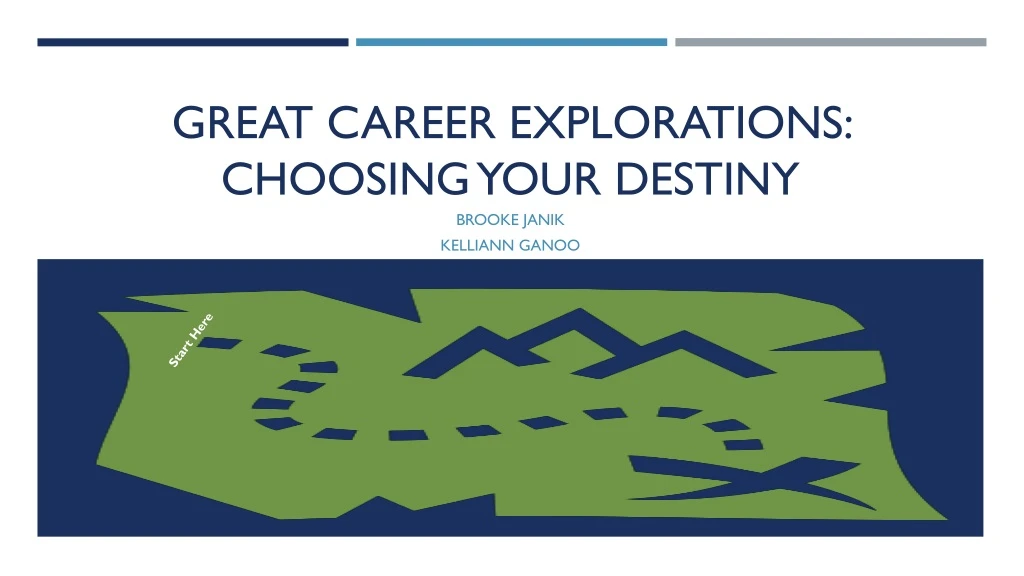 great career explorations choosing your destiny