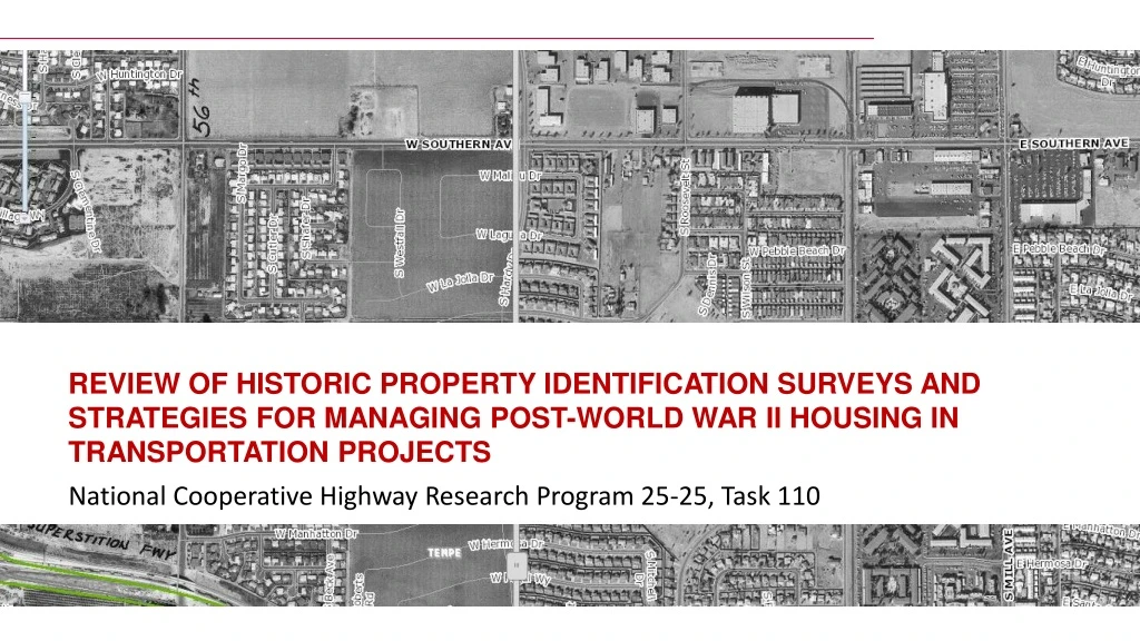 review of historic property identification