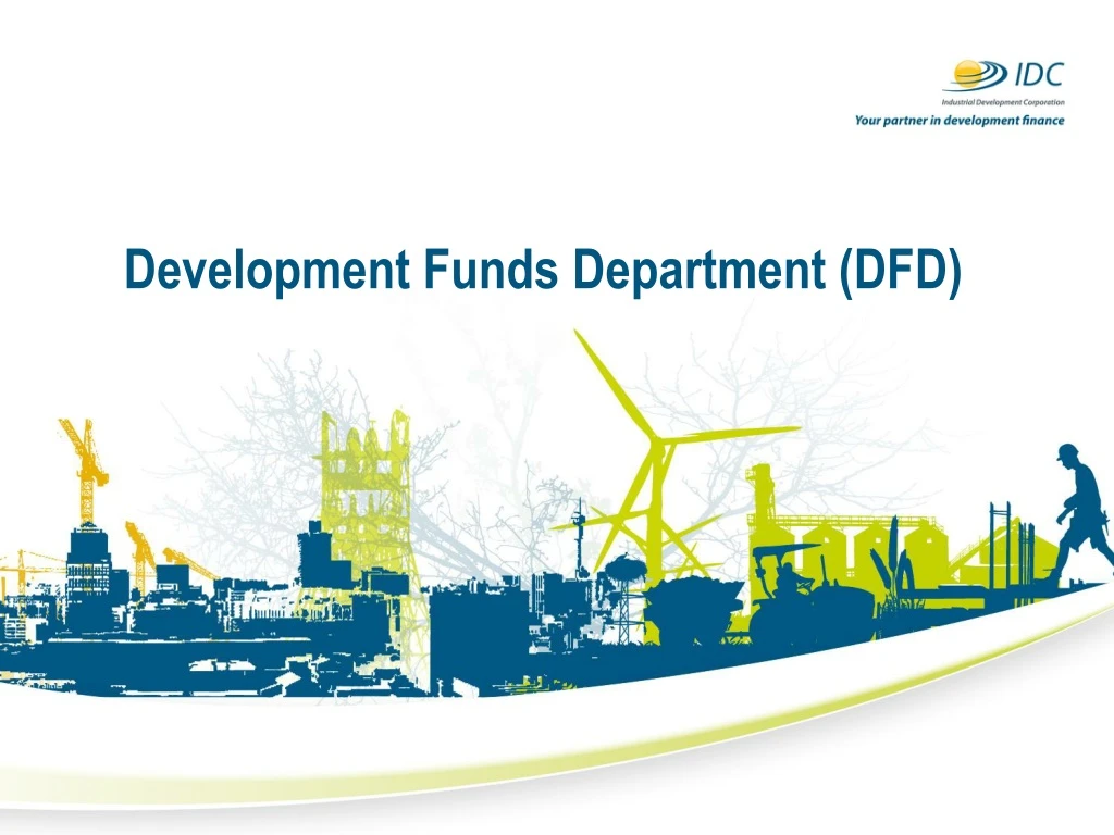 development funds department dfd