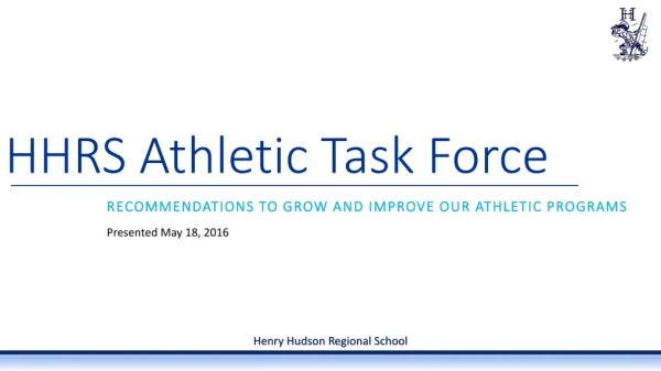 HHRS Athletic Task Force