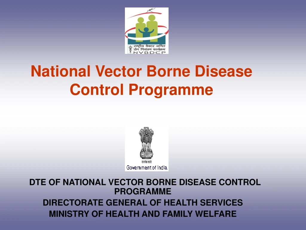 national vector borne disease control programme