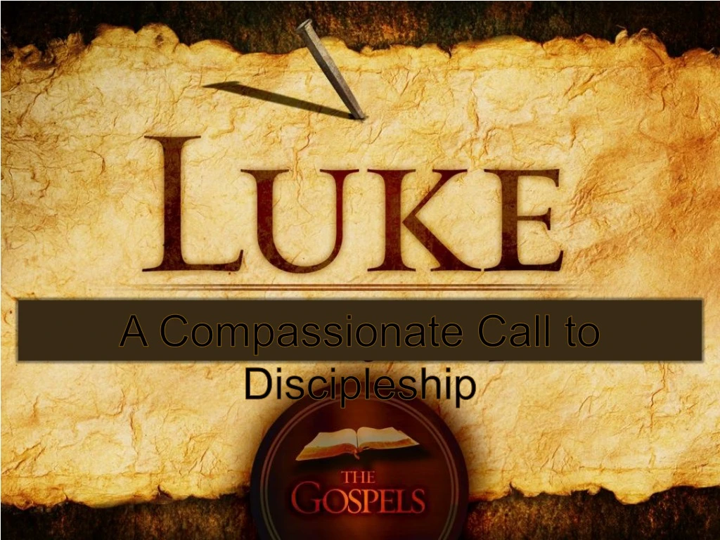 a compassionate call to discipleship