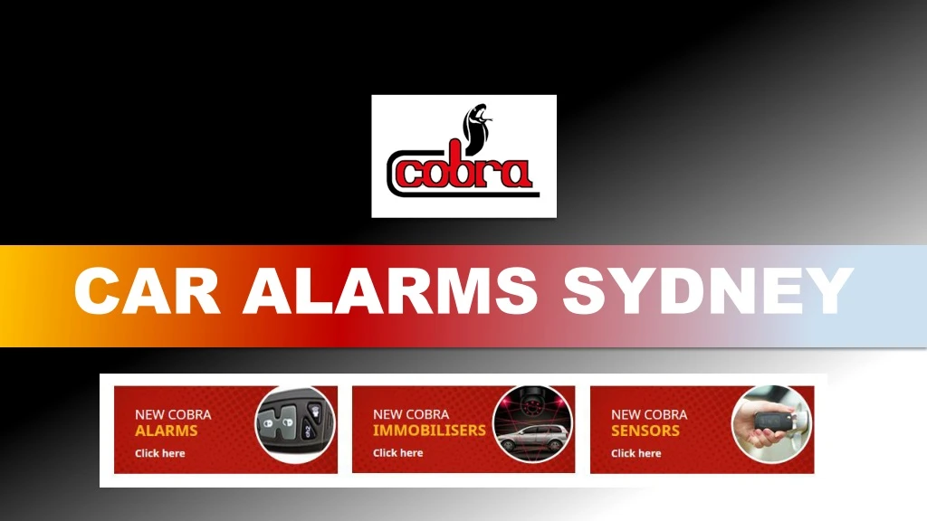 car alarms sydney