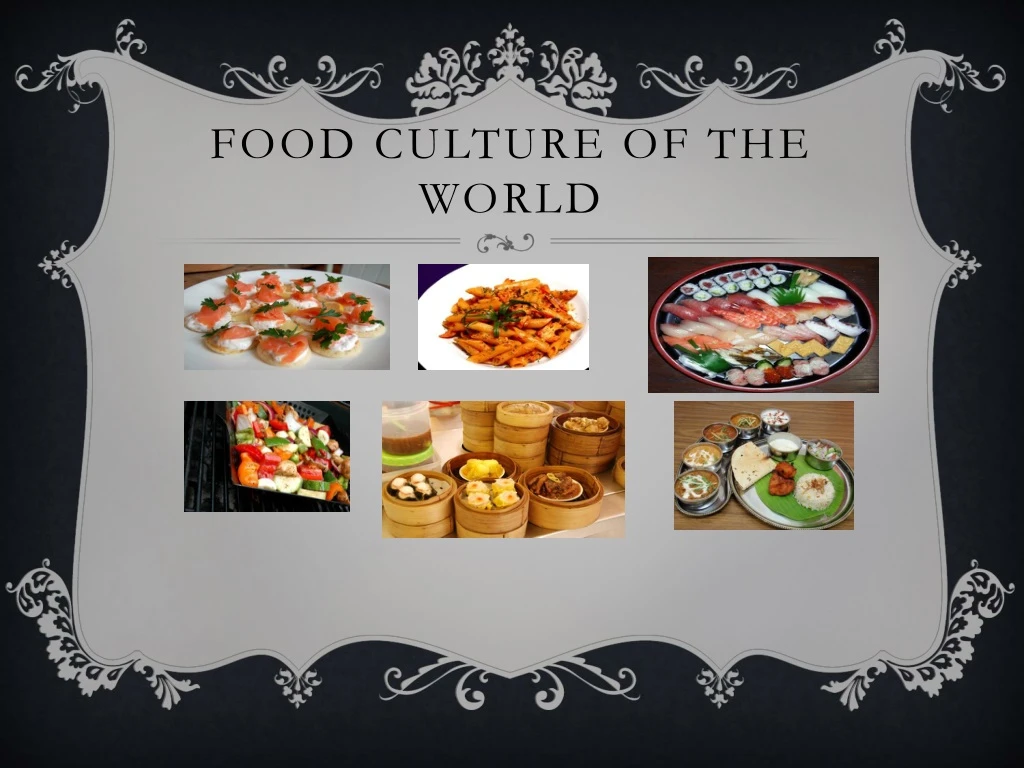food culture of the world