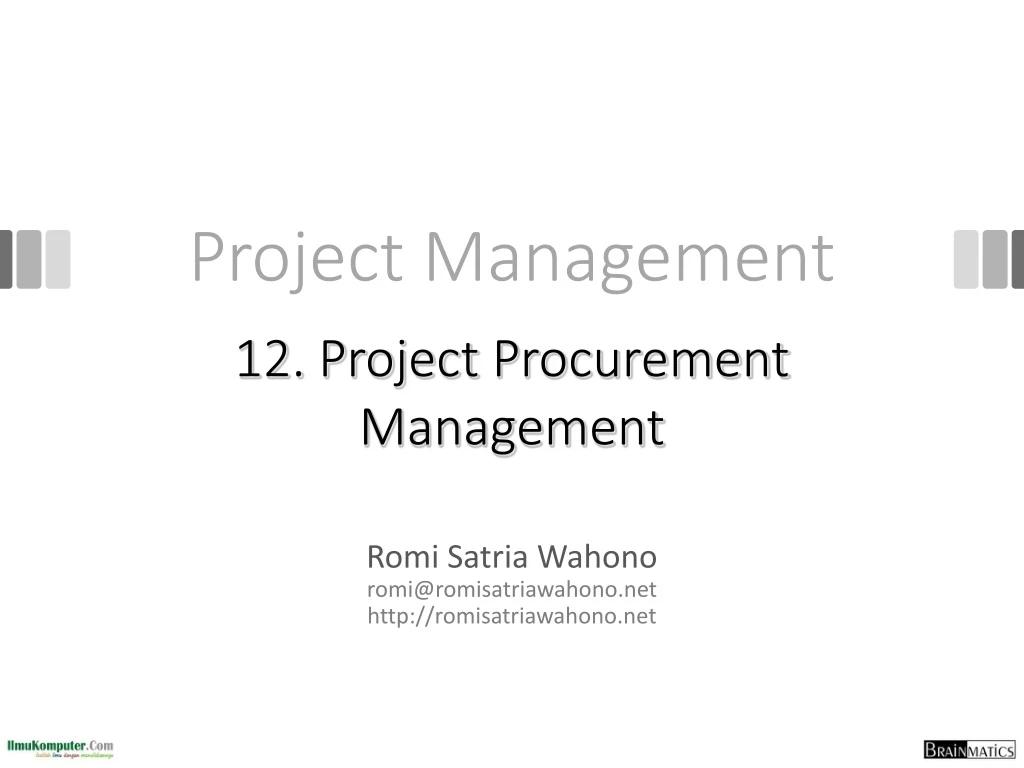 project management