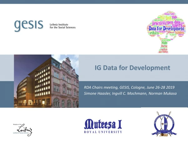 IG Data for Development
