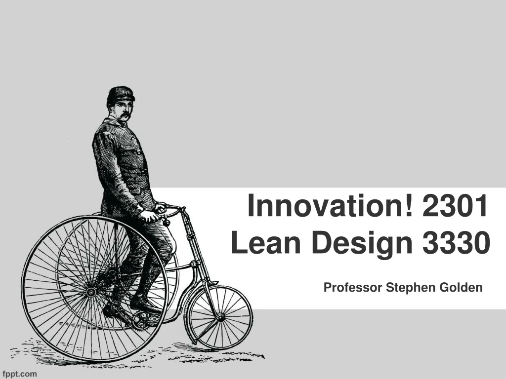 innovation 2301 lean design 3330