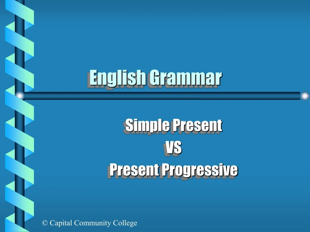 PPT - English Grammar PowerPoint Presentation, free download - ID:8772269