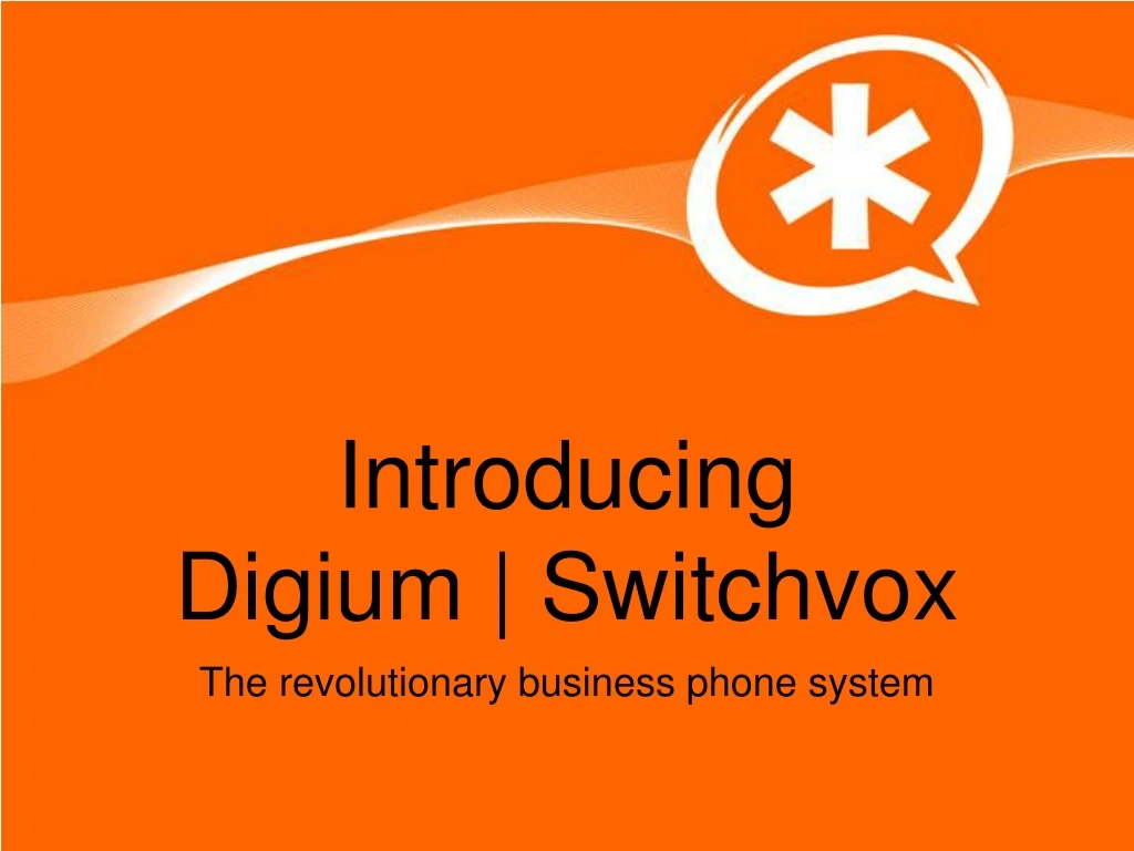 introducing digium switchvox