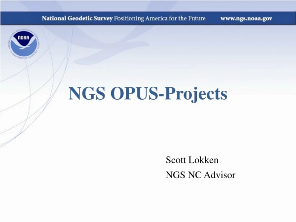 NGS OPUS-Projects