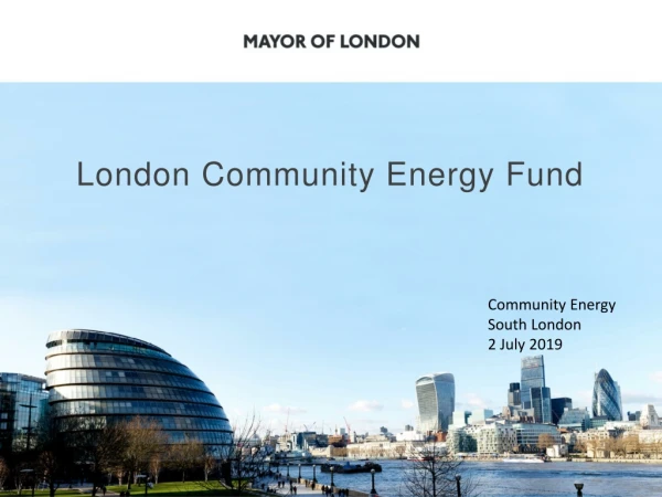 London Community Energy Fund