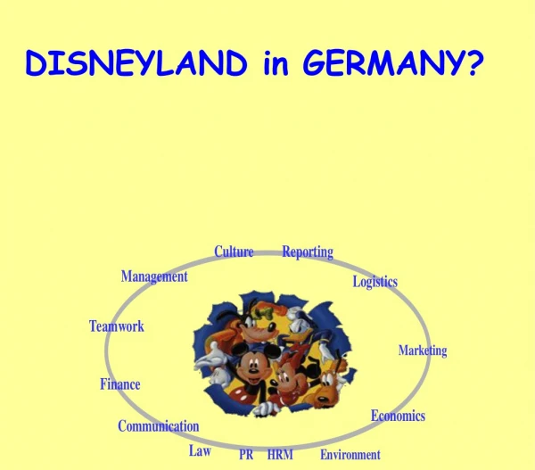 DISNEYLAND in GERMANY?