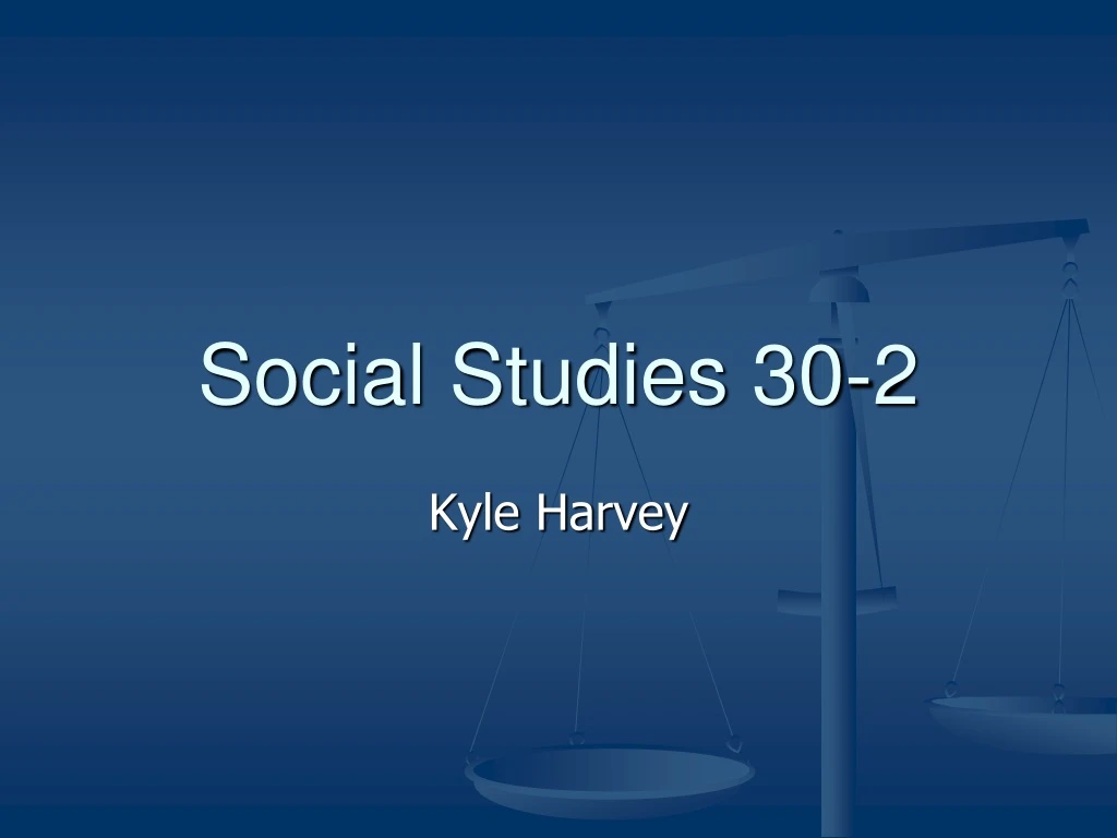 social studies 30 2