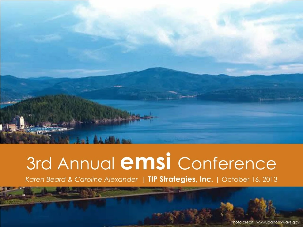 3rd annual emsi conference karen beard caroline