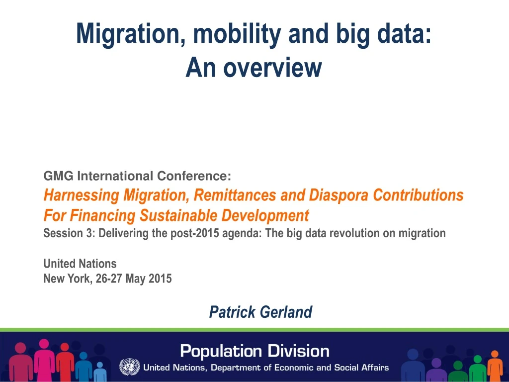 migration mobility and big data an overview