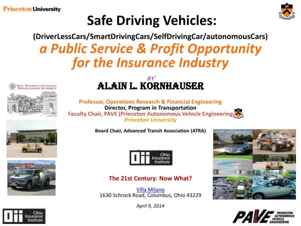 Safe Driving Vehicles: (DriverLessCars/SmartDrivingCars/SelfDrivingCar/autonomousCars)