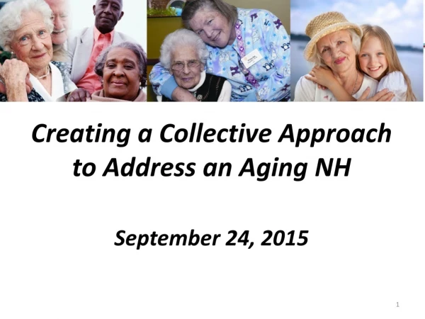 Creating a Collective Approach to Address an Aging NH September 24, 2015