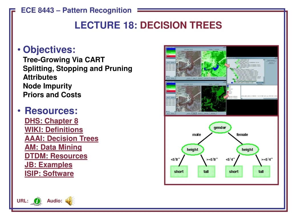 lecture 18 decision trees