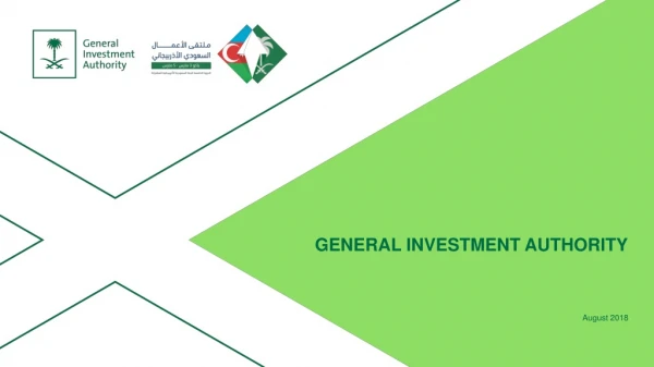 GENERAL INVESTMENT AUTHORITY