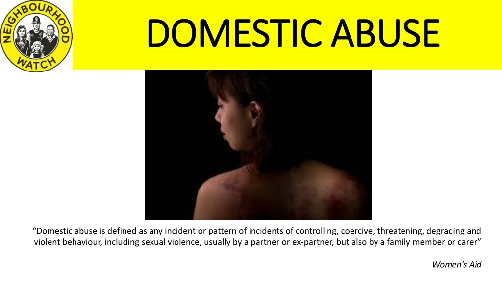 domestic abuse