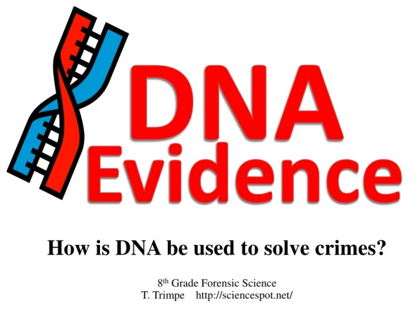 How is DNA be used to solve crimes?