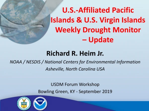 U.S.-Affiliated Pacific Islands &amp; U.S. Virgin Islands Weekly Drought Monitor – Update