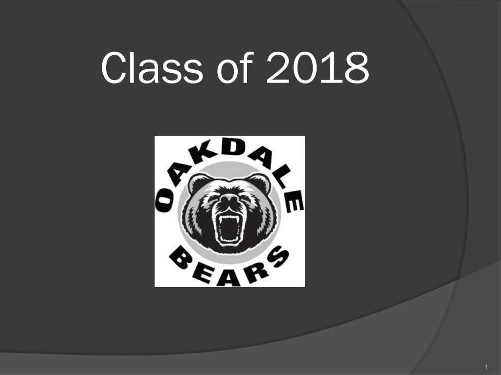 class of 2018