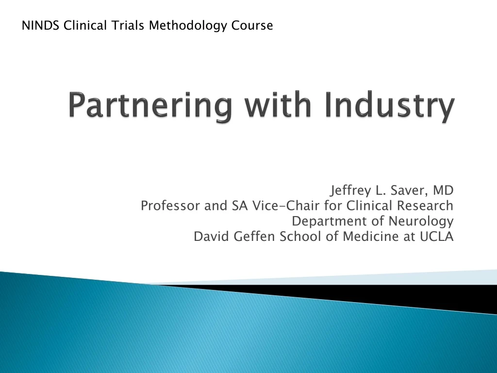 partnering with industry