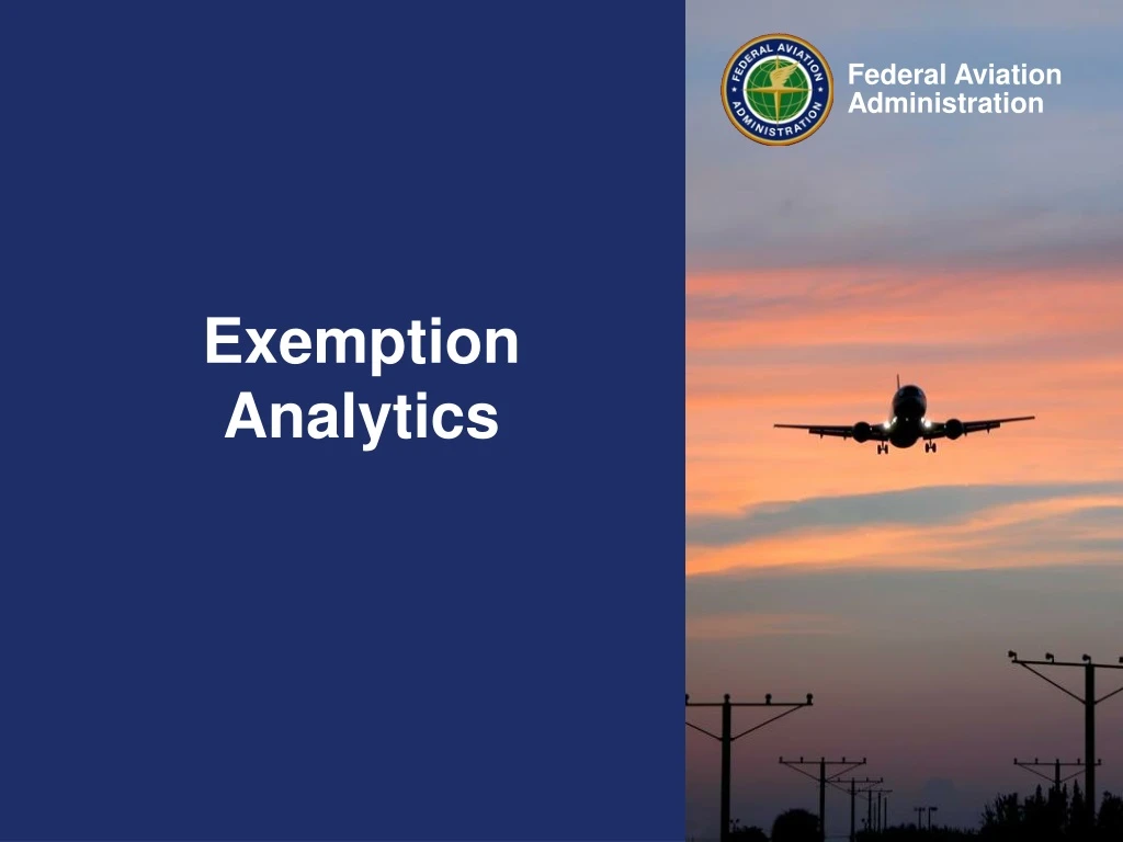 exemption analytics