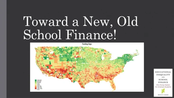 Toward a New, Old School Finance!