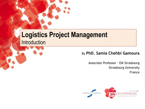 Logistics Project Management Introduction