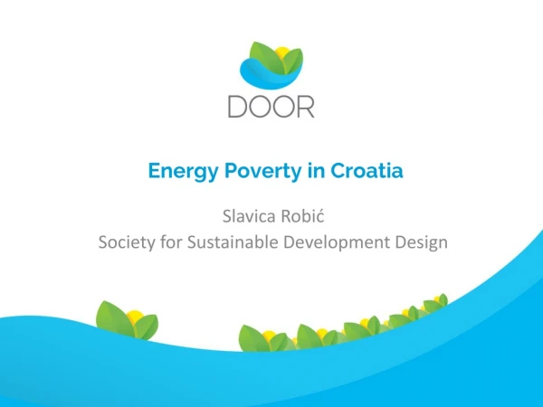 Energy Poverty in Croatia