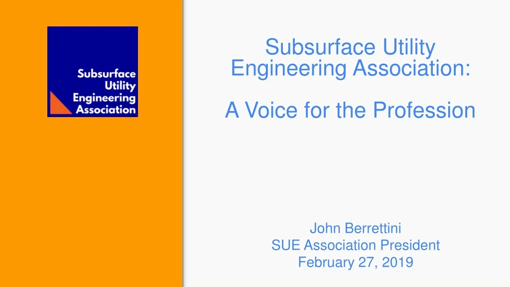 subsurface utility engineering association