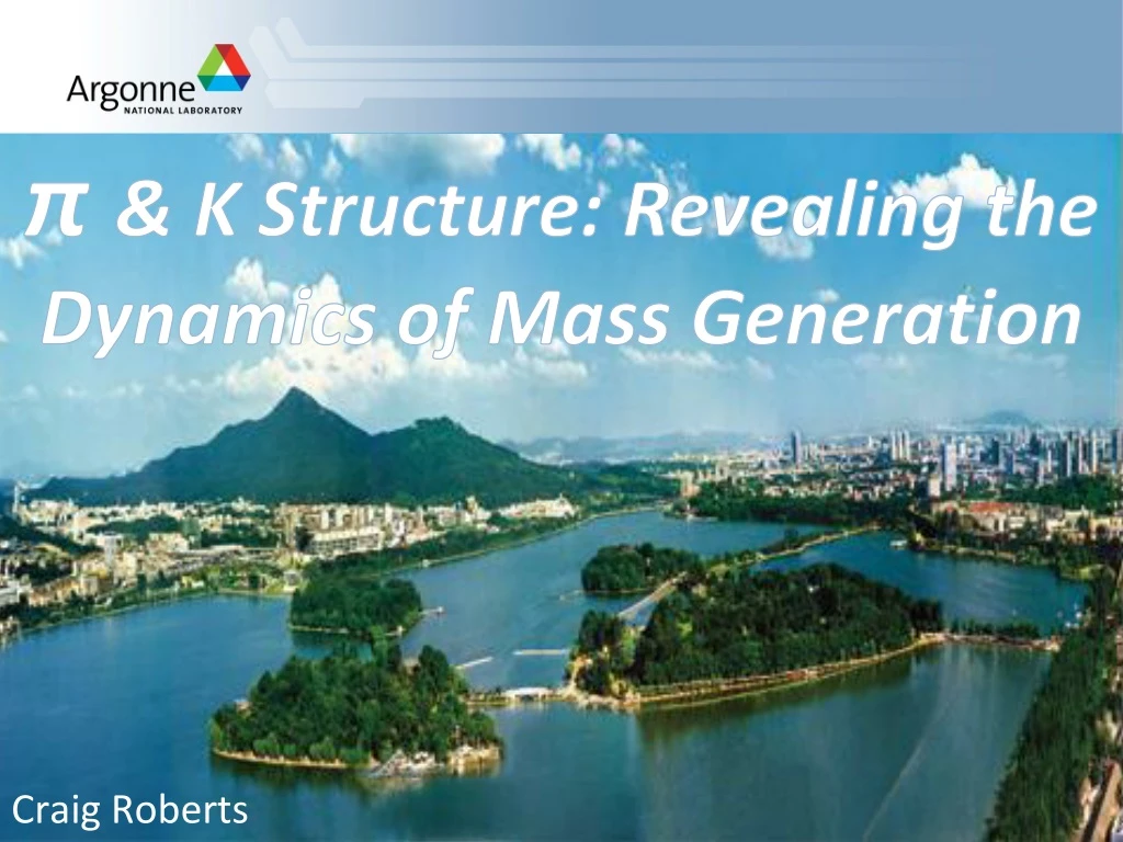 k structure revealing the dynamics of mass
