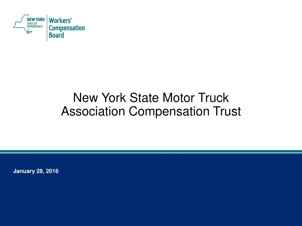 new york state motor truck association compensation trust