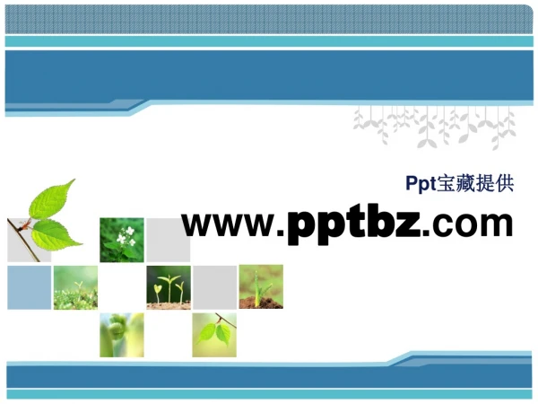 Ppt 宝藏提供 pptbz