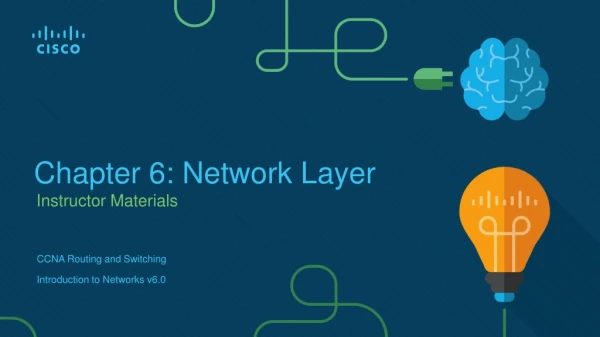 Chapter 6: Network Layer
