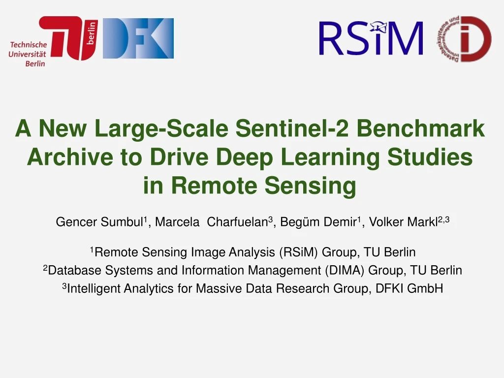 a new large scale sentinel 2 benchmark archive