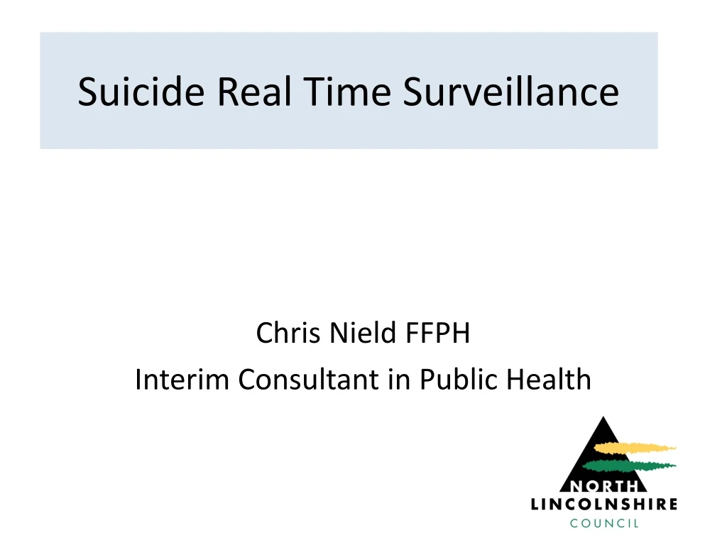 suicide real time surveillance